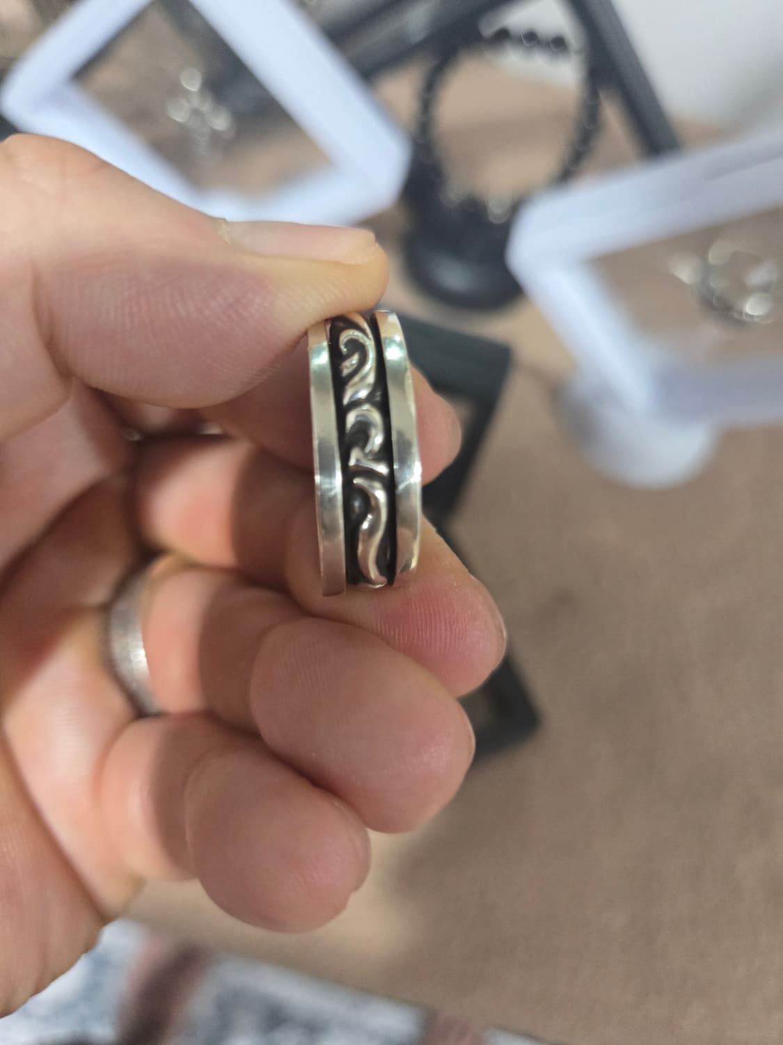 크롬하츠 스크롤 스피너링 정품 상품이미지1