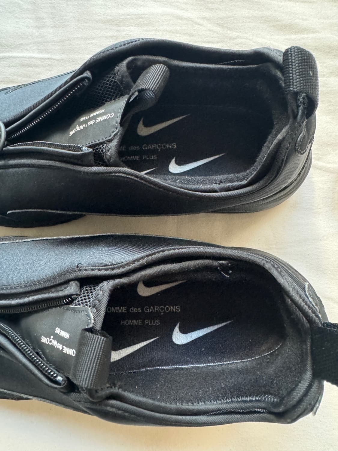나이키 x 꼼데가르송 옴므 플러스 에어맥스 선더 SP 블랙 CDG x N 상품이미지7