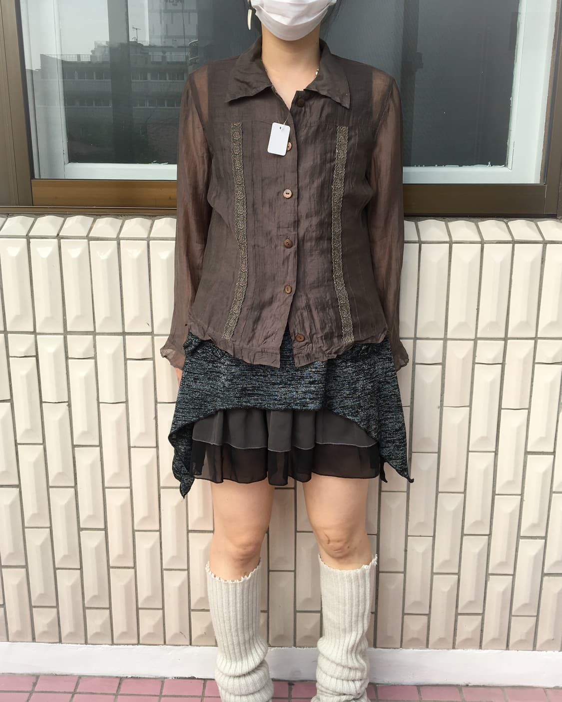 Line point blouse 상품이미지1