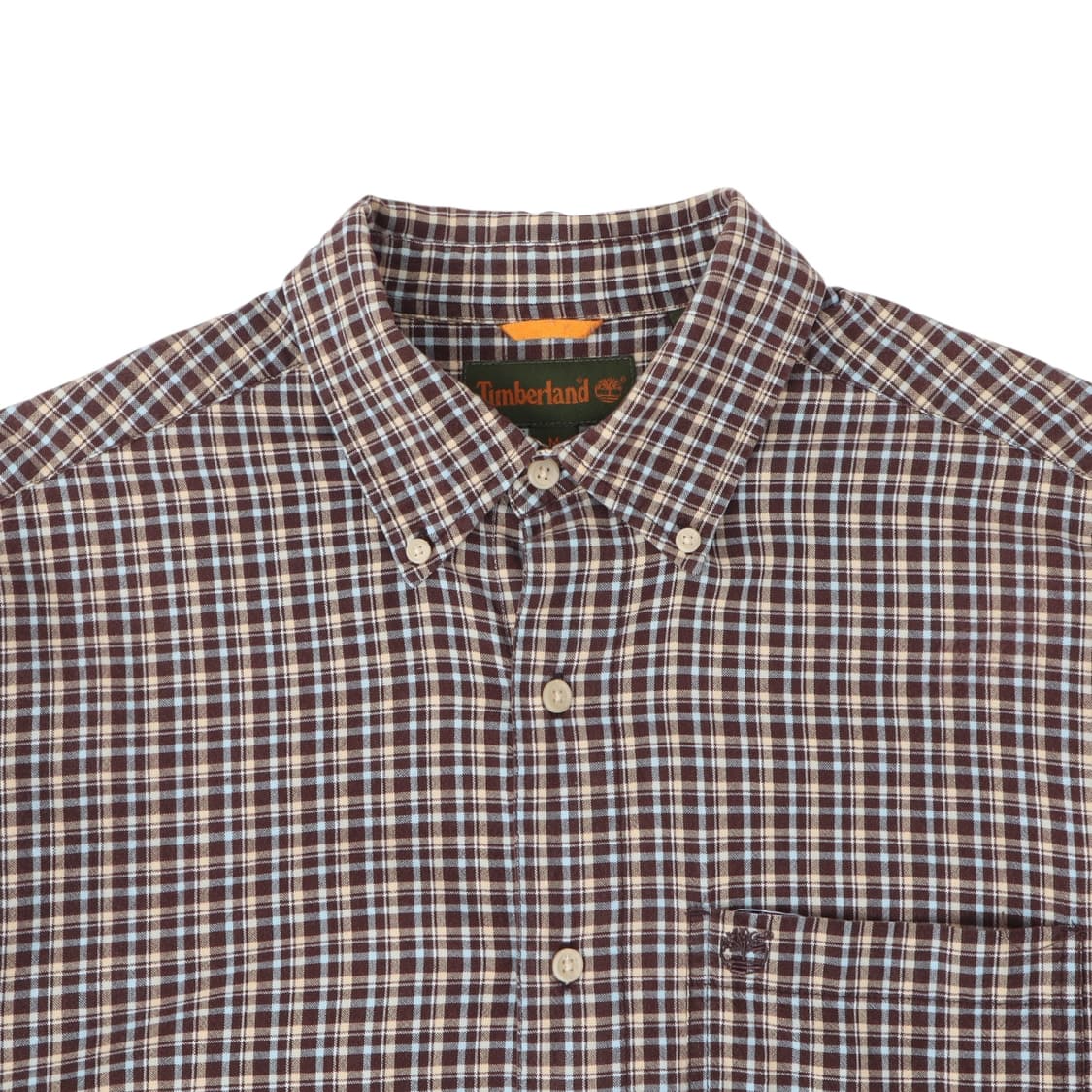 빈티지 팀버랜드 포켓 체크 워크셔츠 상품이미지2