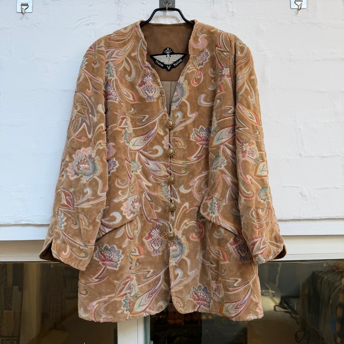 Franca V Paoloni 플로럴 자카드 자켓 46 상품이미지1