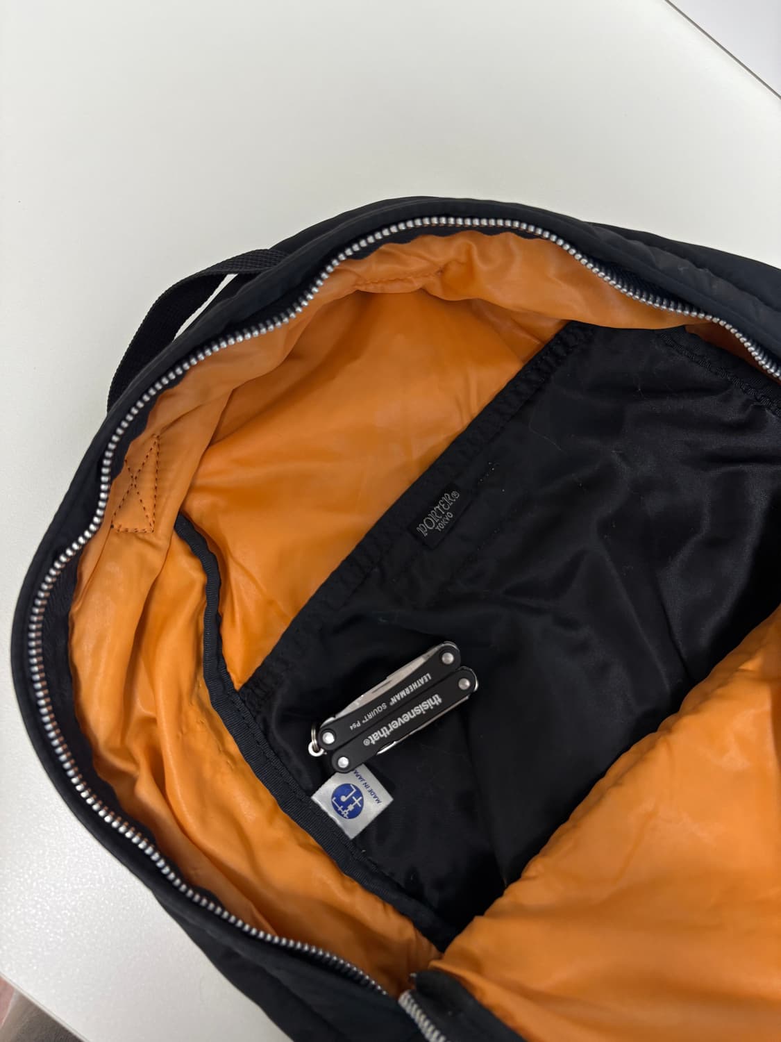 포터 탱커 백팩 블랙 상품이미지8