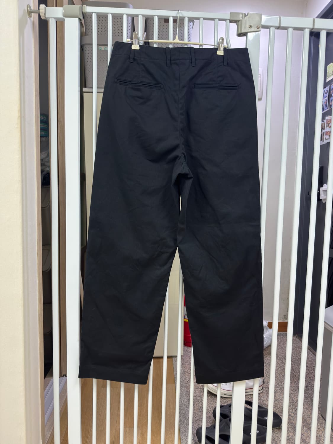 러프사이드 슬롭팬츠 다크네이비 2사이즈 상품이미지2