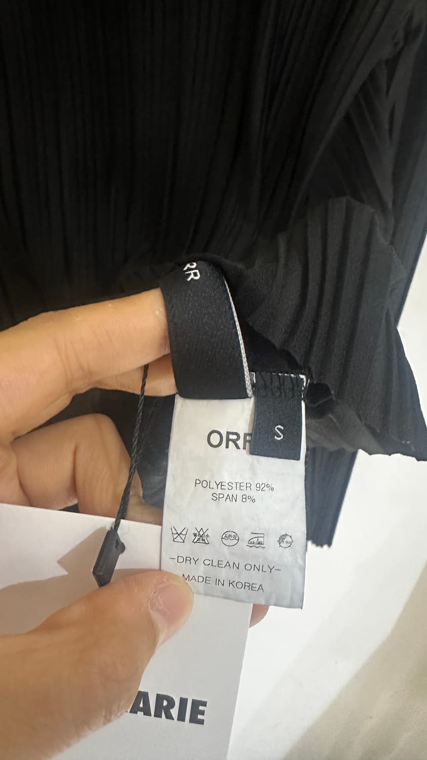 오르 플리츠 라운드 탑 상품이미지2