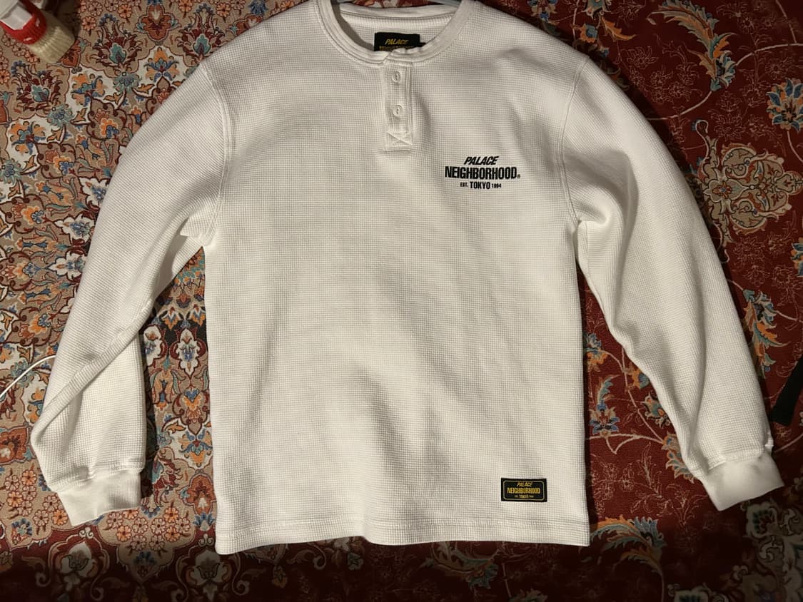 팔라스 x 네이버후드 와플 저지 화이트 상품이미지1