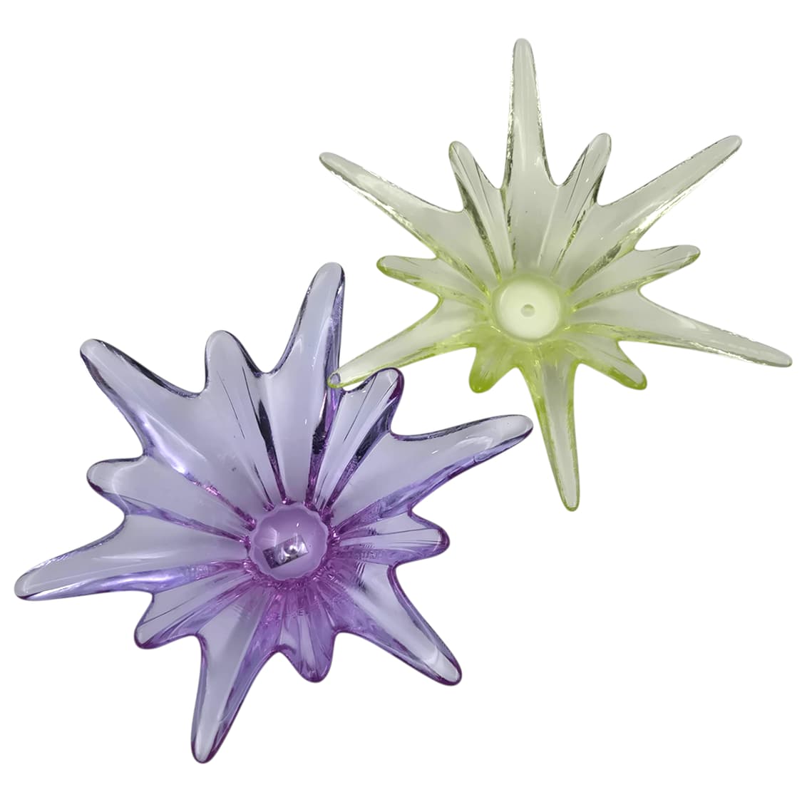 80s 사하라 핸드블로운 눈꽃 캔들 홀더 세트 상품이미지1