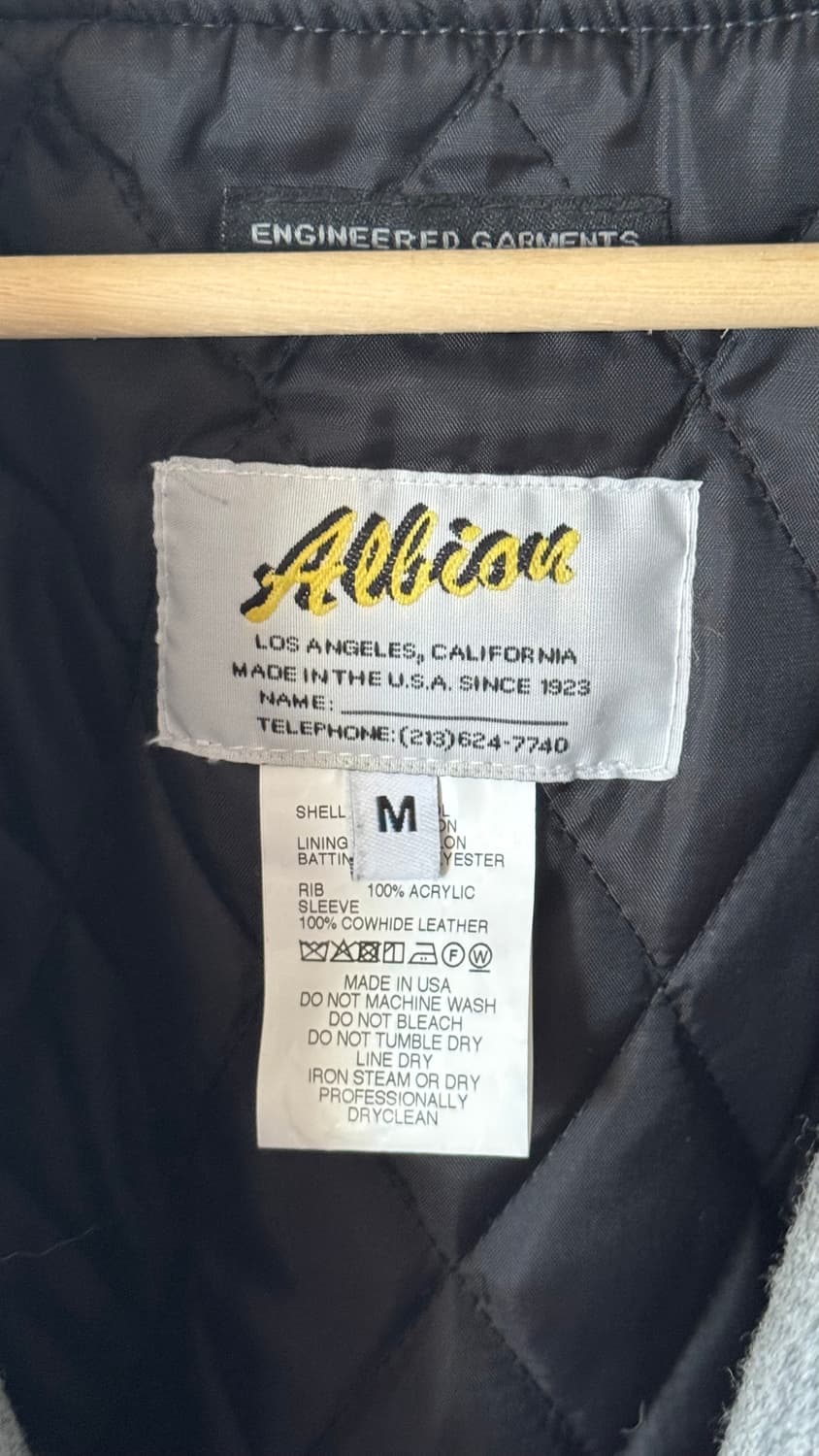 엔지니어드가먼츠 / 바시티 / M 상품이미지7