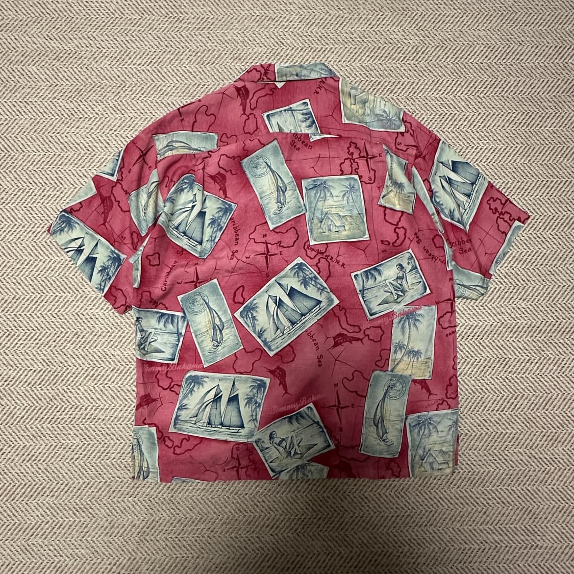 TOMMY BAHAMA silk 100% hawaiian shirt 상품이미지2