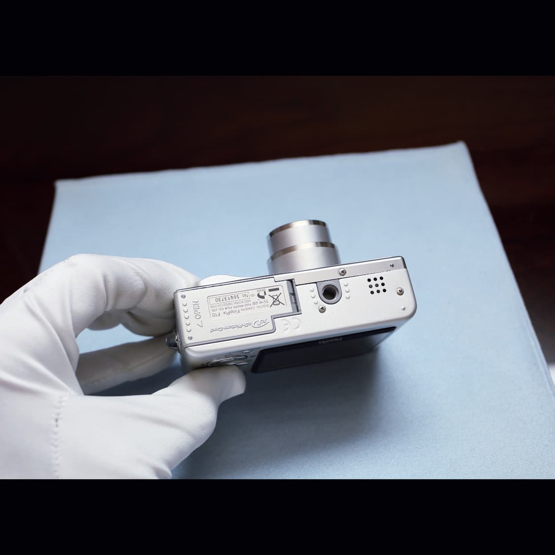 레어<A+급><한글> 파인픽스 f10 실버 빈티지 디카 상품이미지5