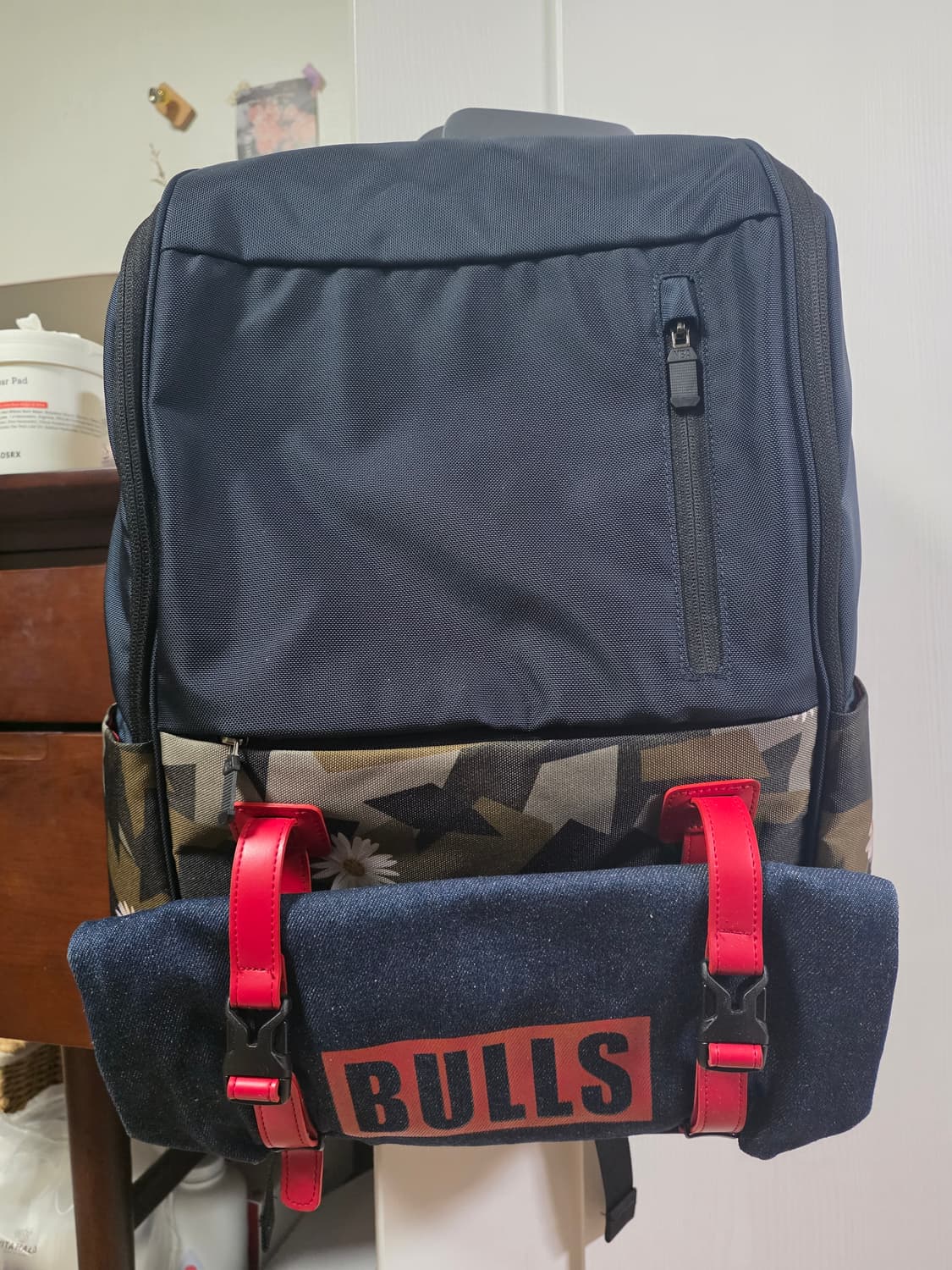 NBA 시카고 불스 백팩 네이비(미사용) 상품이미지2