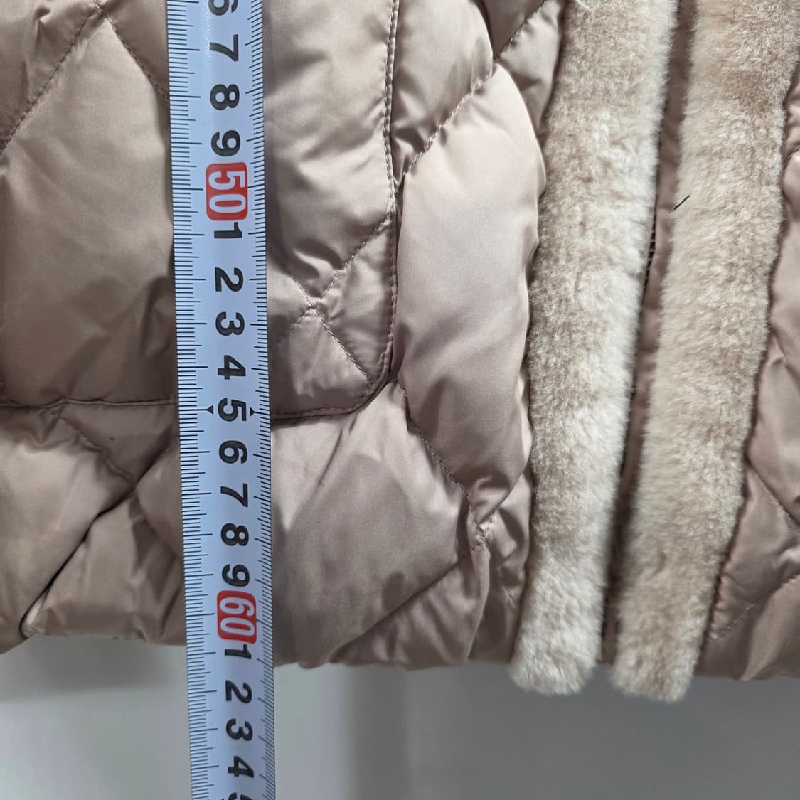 1643 칼라거펠트 폴란드 구스다운 퀼팅 자켓 88(100-165) 베이 상품이미지6