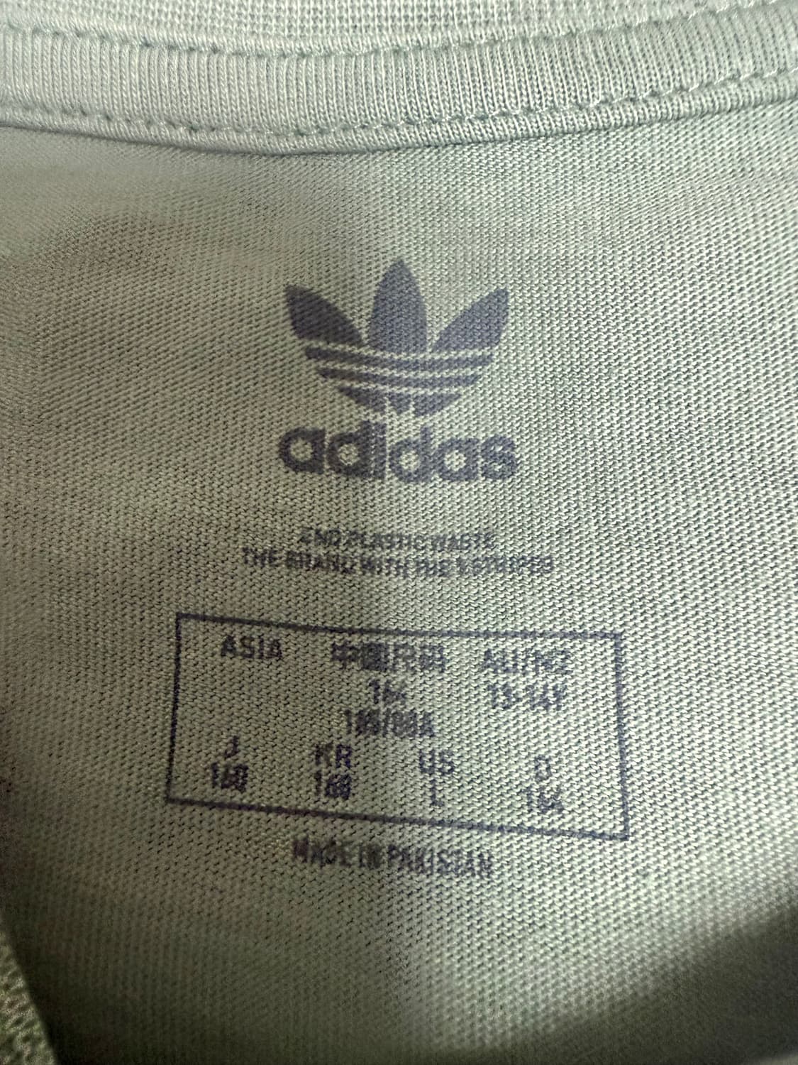 adidas 오리지널 빈티지 로고 크롭티 (L/160) 상품이미지4