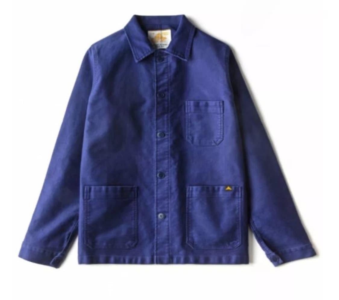 르몽생미셸 / 몰스킨 프렌치 워크 자켓 블루 / 54 상품이미지3