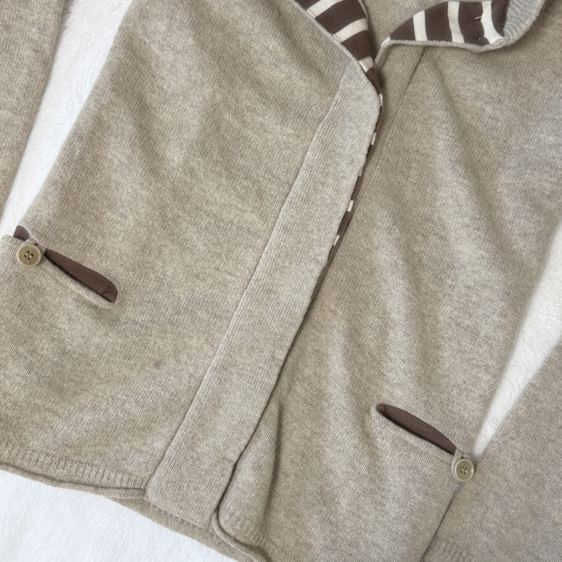 HushHush 라떼갸루 모리걸 하구미 스즈코 도토리 가디건 상품이미지4