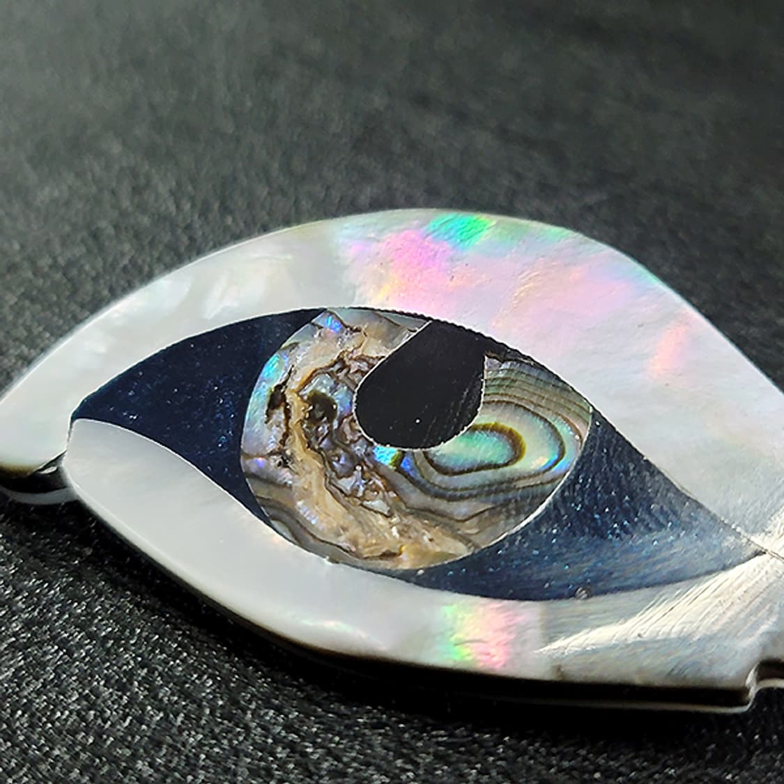 Stella 브로치 남자 여자 엔틱 빈티지 명품 우주 눈 자개 상품이미지3