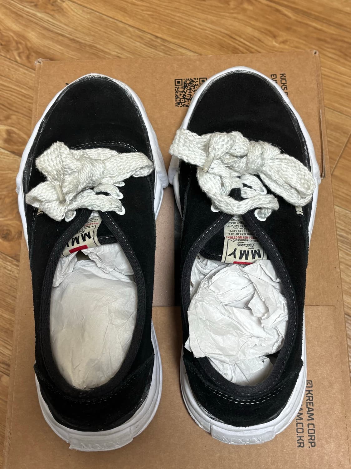 미하라 야스히로 베이커 OG솔 스웨이드 로우탑 상품이미지2