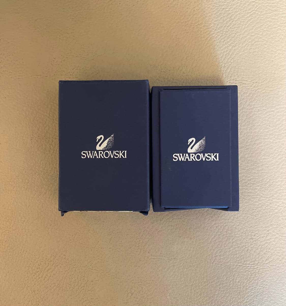 스와로브스키 정품 크리스탈 아쿠아 블루 목걸이 박스 및 태그 포함 상품이미지4