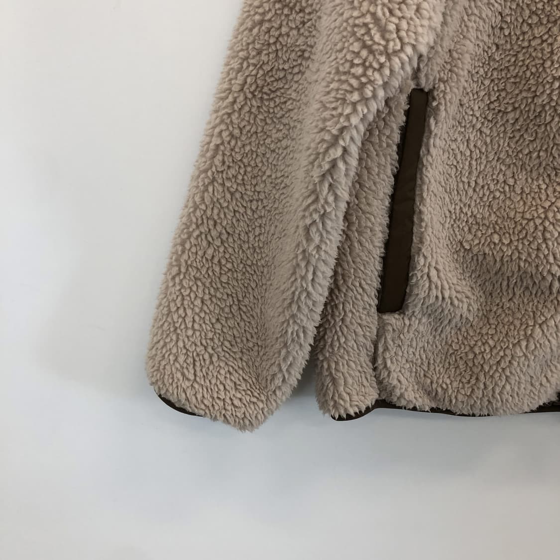 유니클로 뽀글이 후리스점퍼 M 상품이미지2