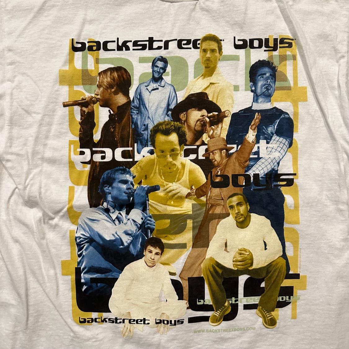 90s 백스트리트보이즈 (Backstreet Boys) 빈티지 티셔츠 상품이미지3