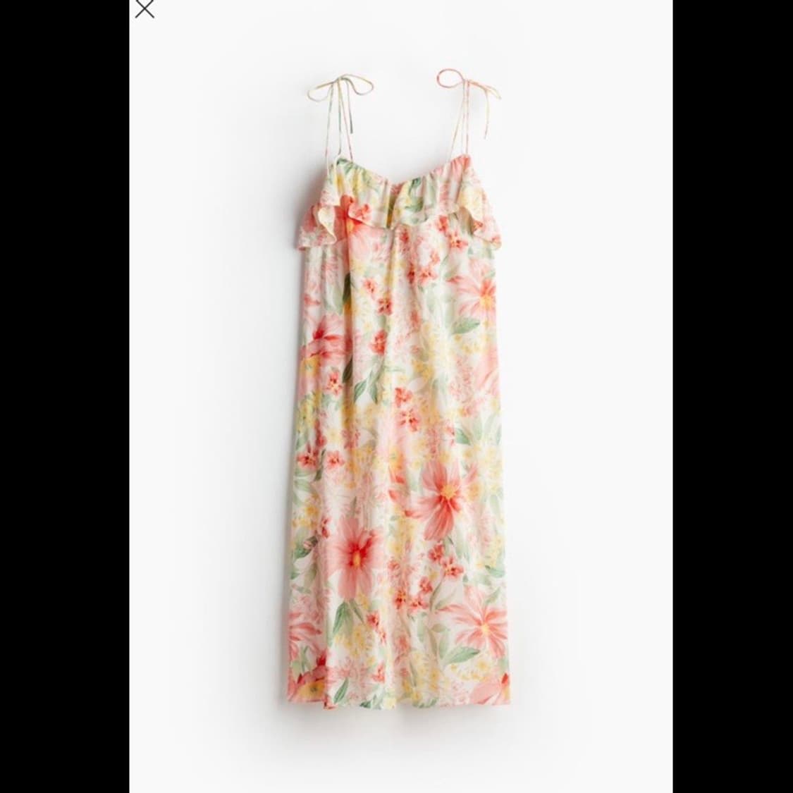 h&m 에이치앤엠 프릴 트리밍 스트랩 드레스 (새상품) 상품이미지7