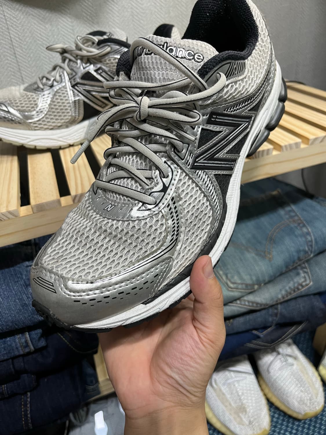 뉴발란스 860v2 화이트블랙 280mm  상품이미지2