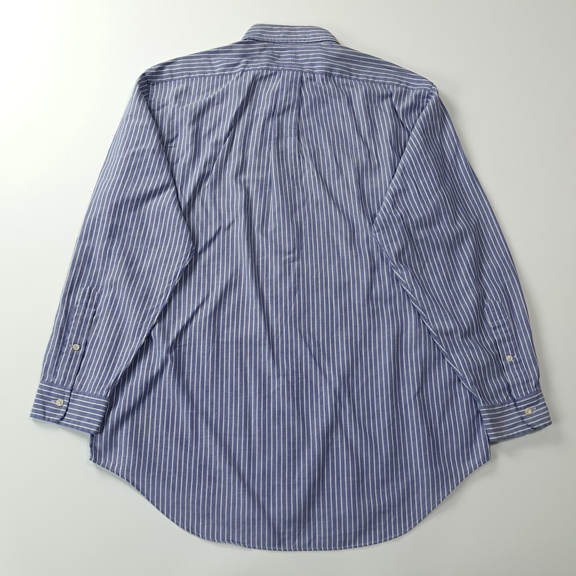 CJ276 XL 폴로 90s 블루 스트라이프 셔츠 남방 상품이미지6