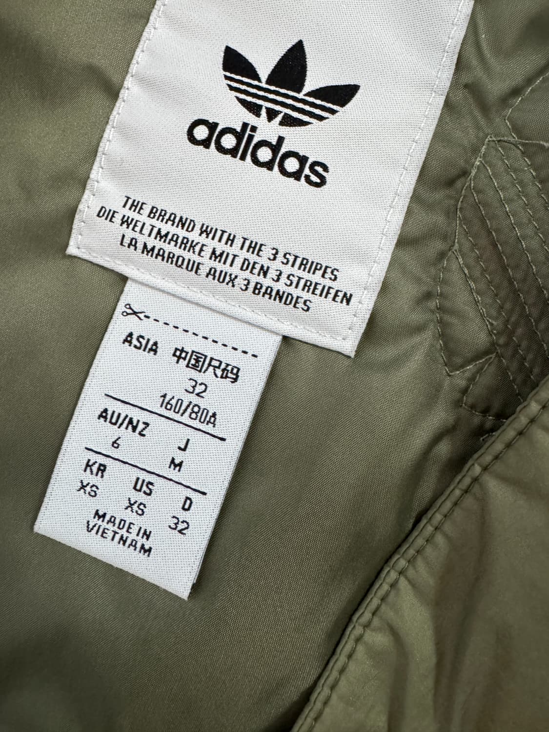 여성 아디다스 트레포일 패티드 후드 경량 롱 파카 M 상품이미지3