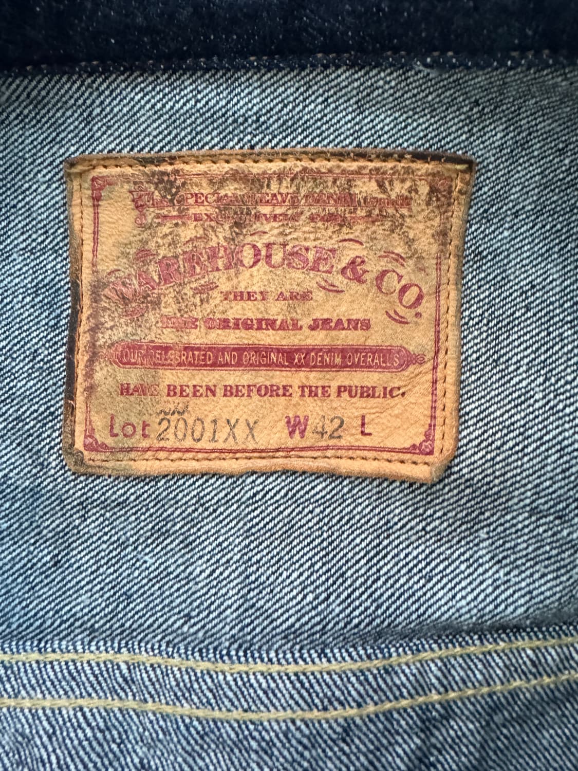 웨어하우스 DSB-2001XX 1941 MODEL 42사이즈 상품이미지8