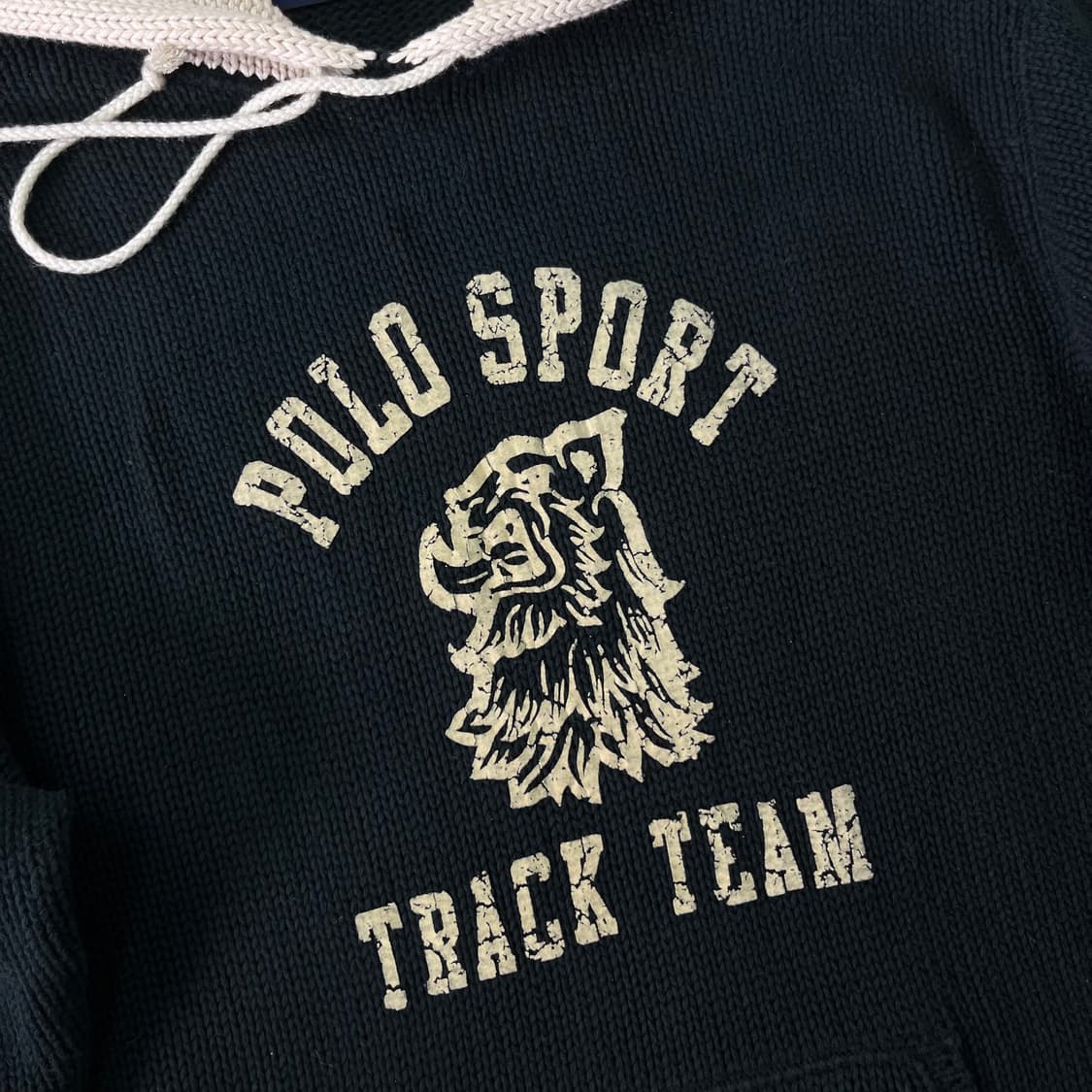 100 폴로랄프로렌 스포츠 니트 후드티 상품이미지2