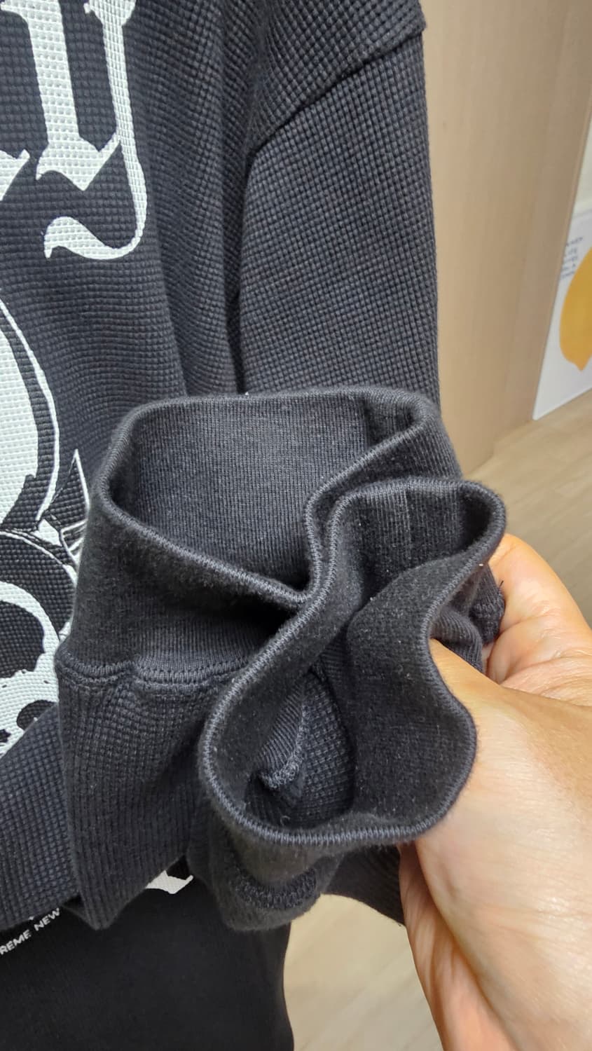 슈프림 x 바운티 헌터 써멀 헨리 롱슬리브 탑 블랙 xl 상품이미지6