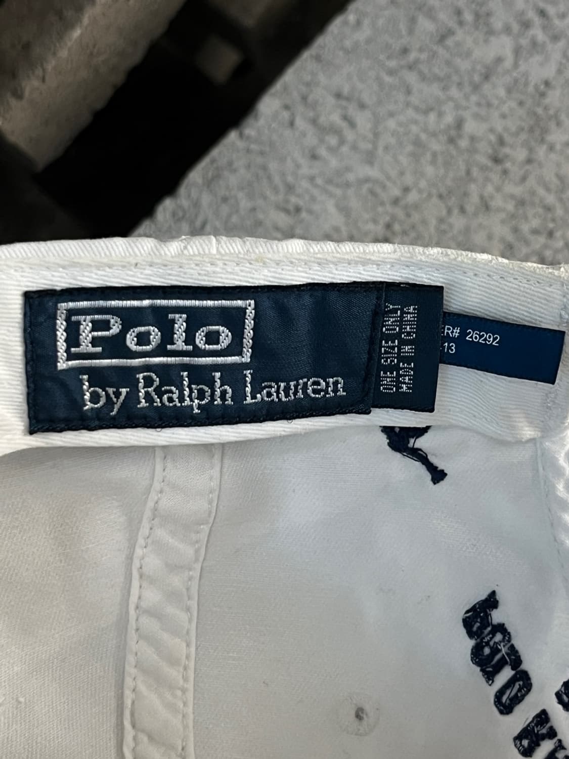 폴로 랄프로렌 U.S.A 화이트 캡 상품이미지6