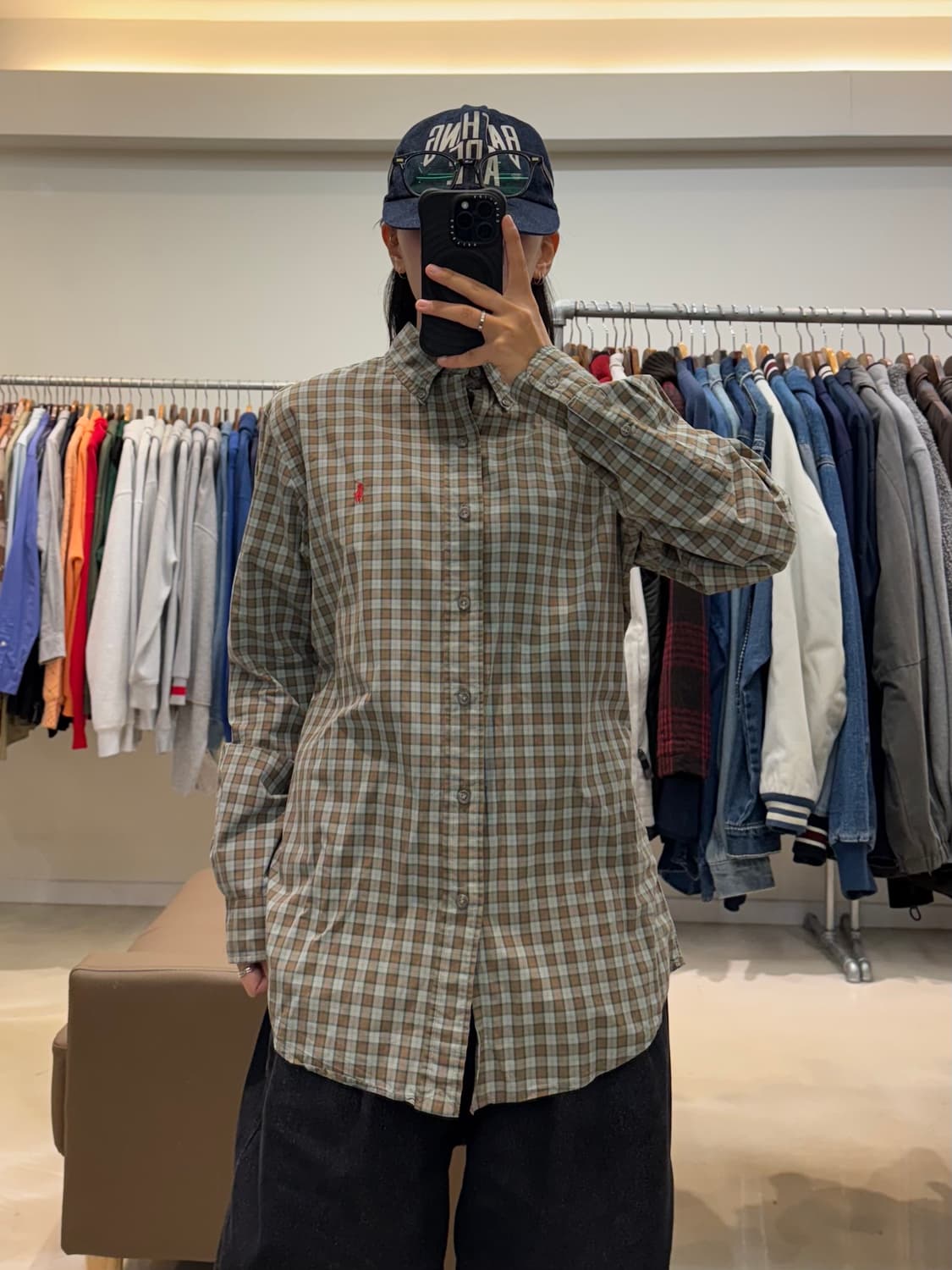 폴로 랄프로렌 체크 셔츠 상품이미지4