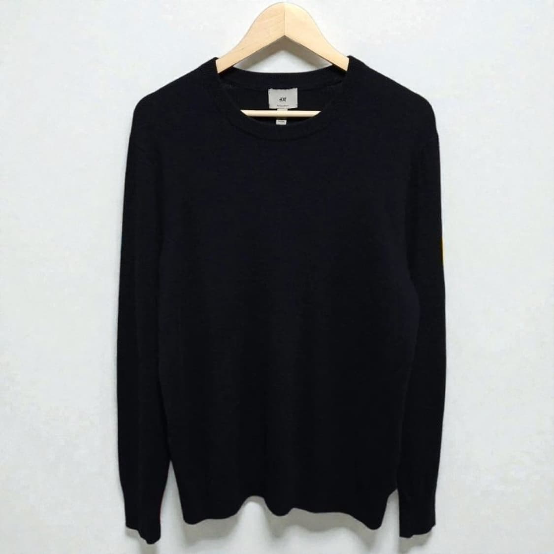 100)H&M 캐시미어100% 니트 네이비 상품이미지1