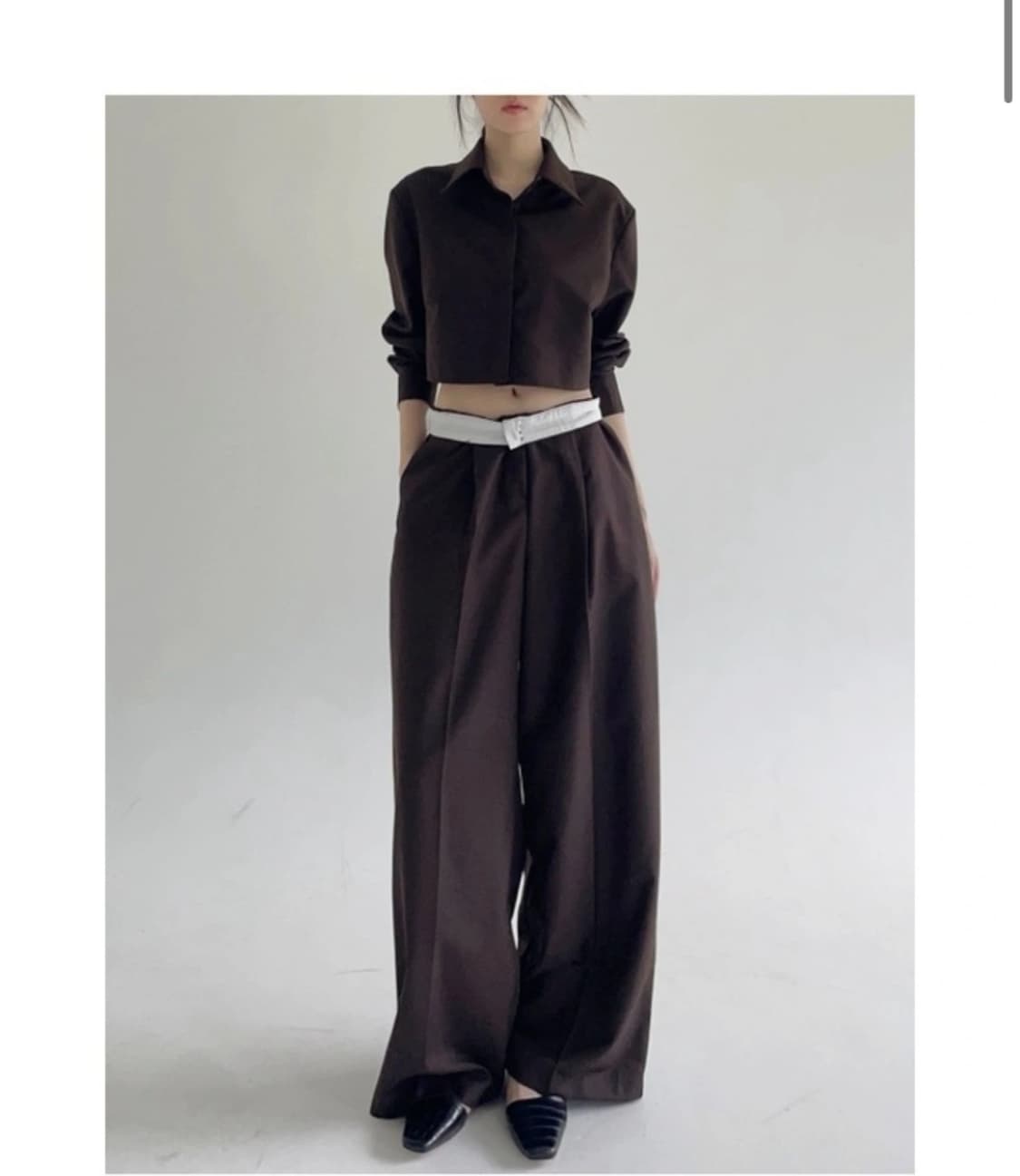 아델리오 슬랙스 blanc point slacks 상품이미지1