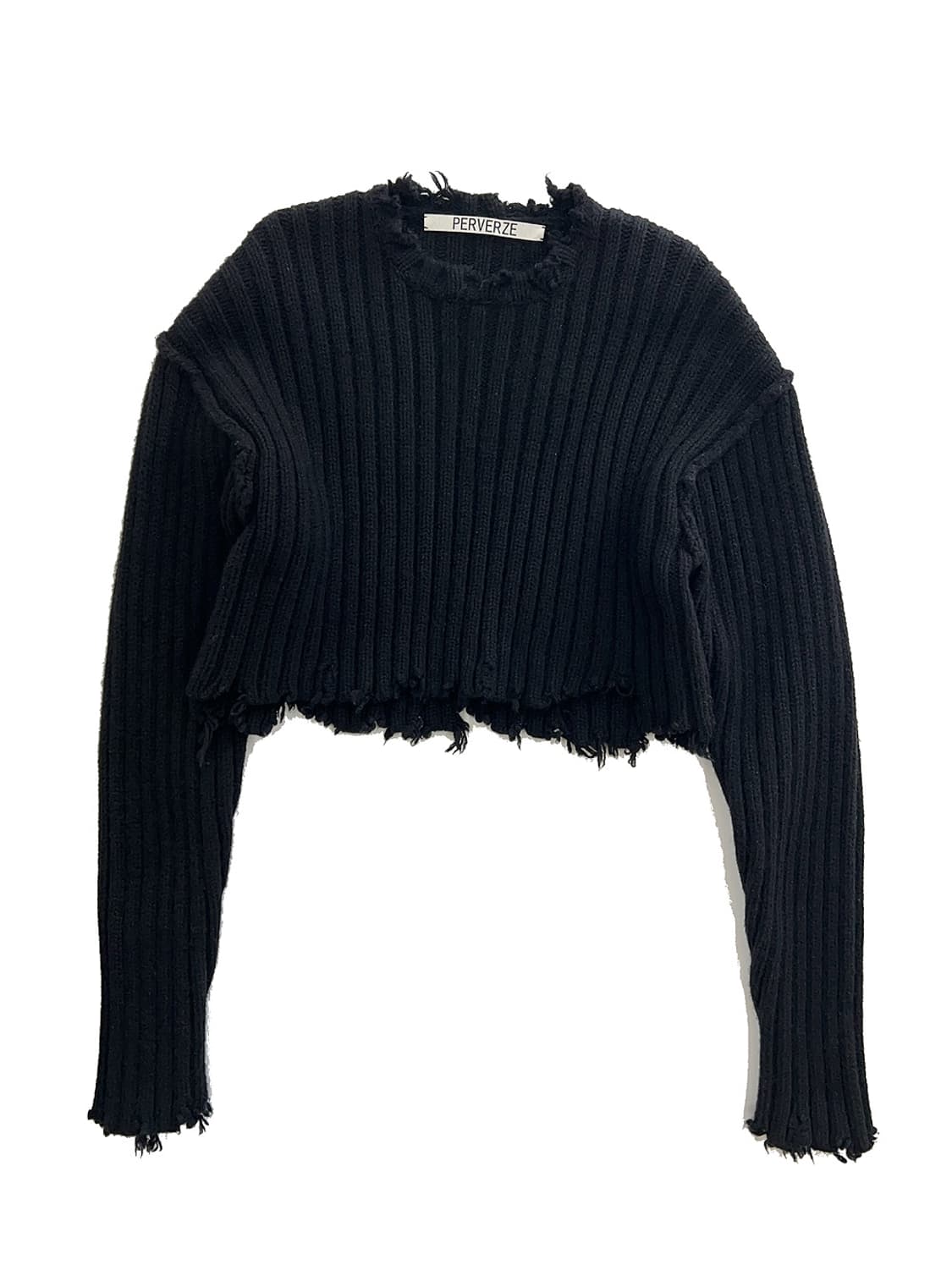 퍼버즈 크롭 니트 상품이미지2