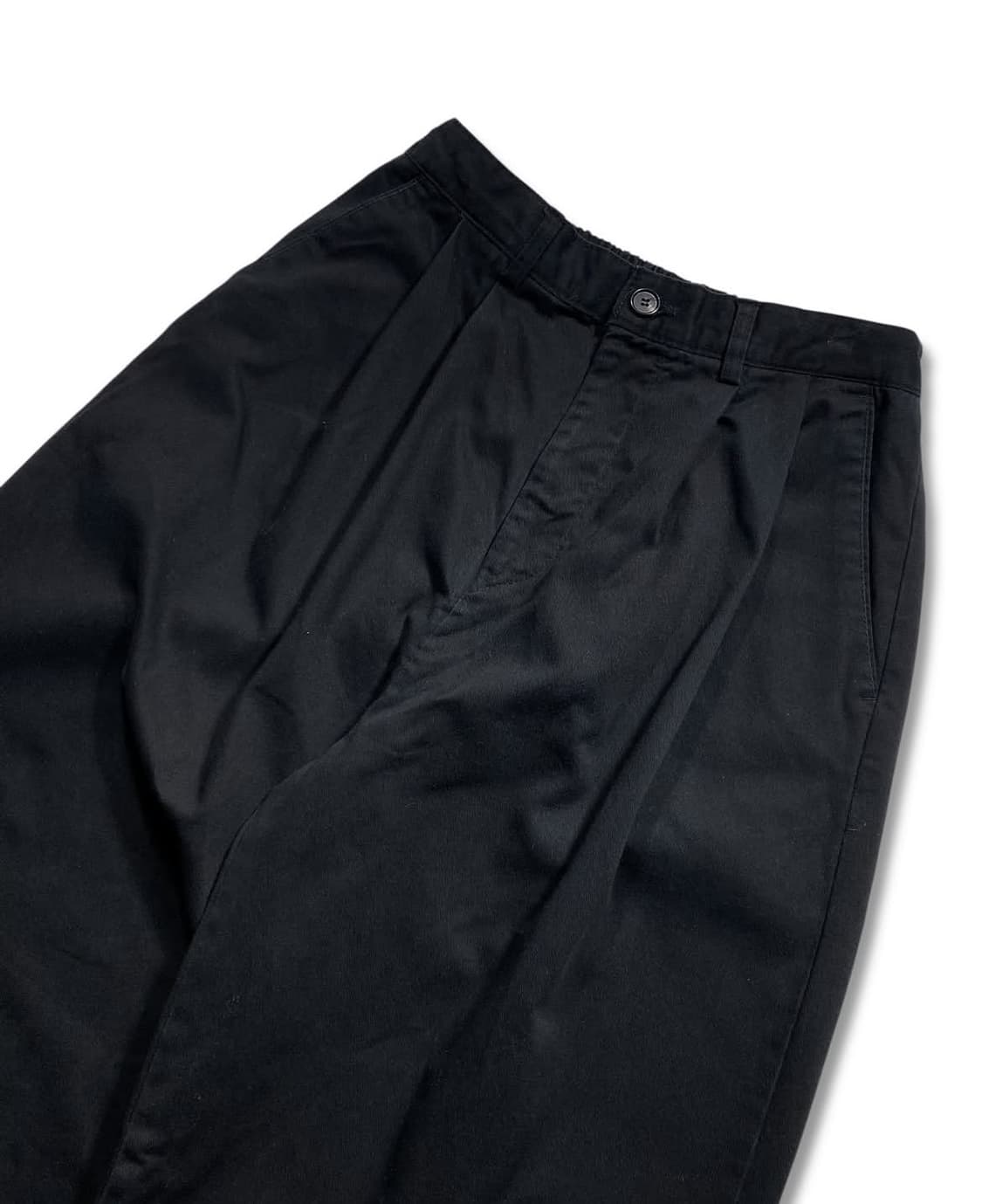 BALANCE OUT 와이드 팬츠 블랙 L 상품이미지2