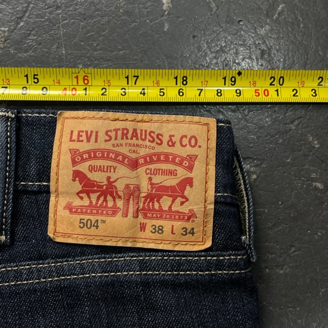38 리바이스 504 청바지 상품이미지9