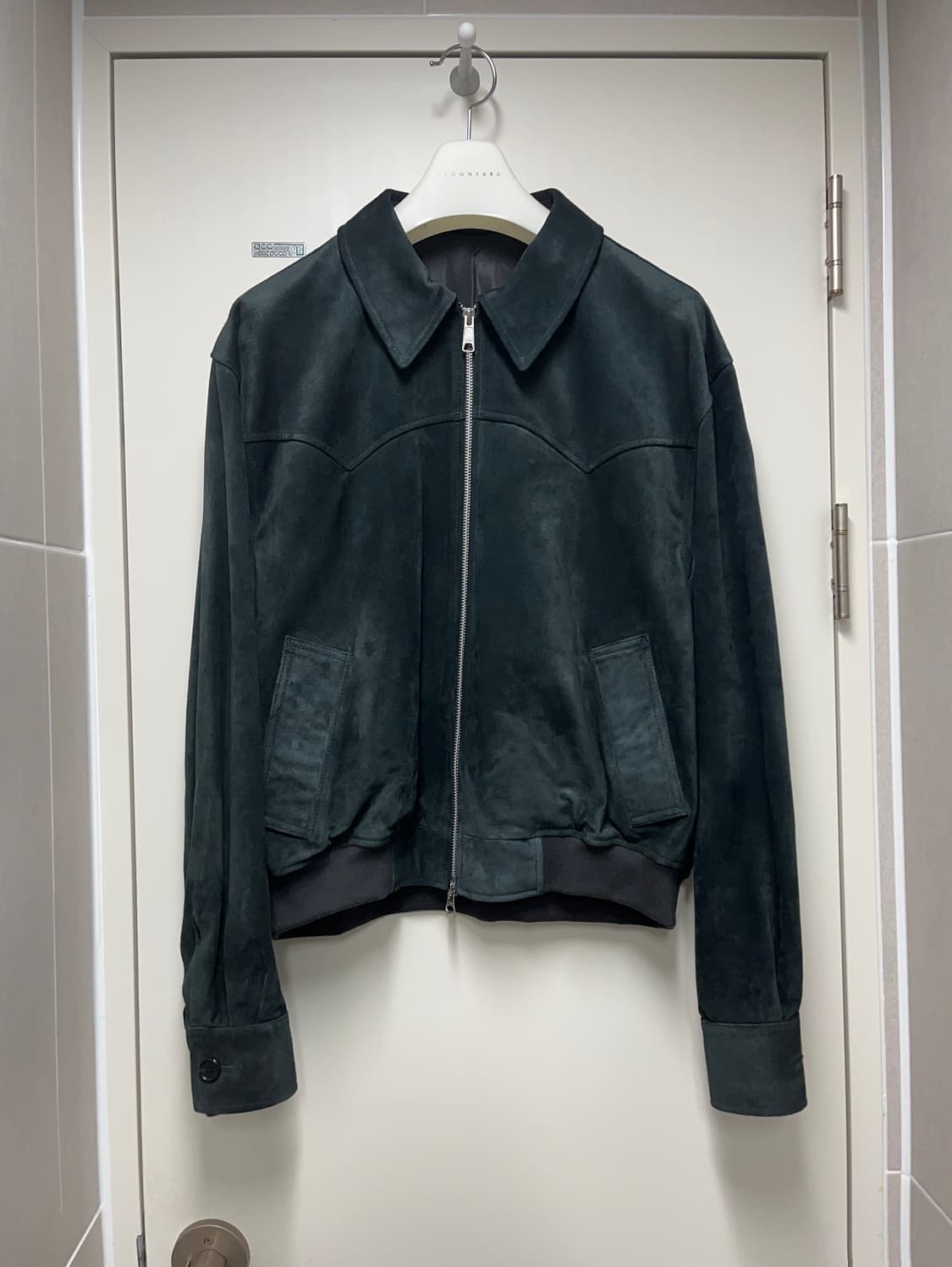 [새제품] 브라운야드 스웨이드 블루종 Ink Black 3 size 상품이미지1