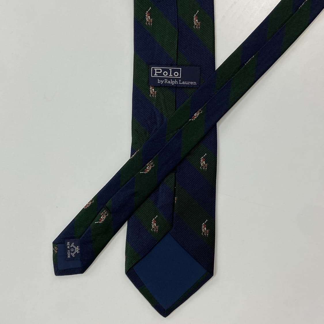 폴로 랄프로렌(POLO) 명품 정품 모노그램 넥타이 7.8cm 상품이미지2