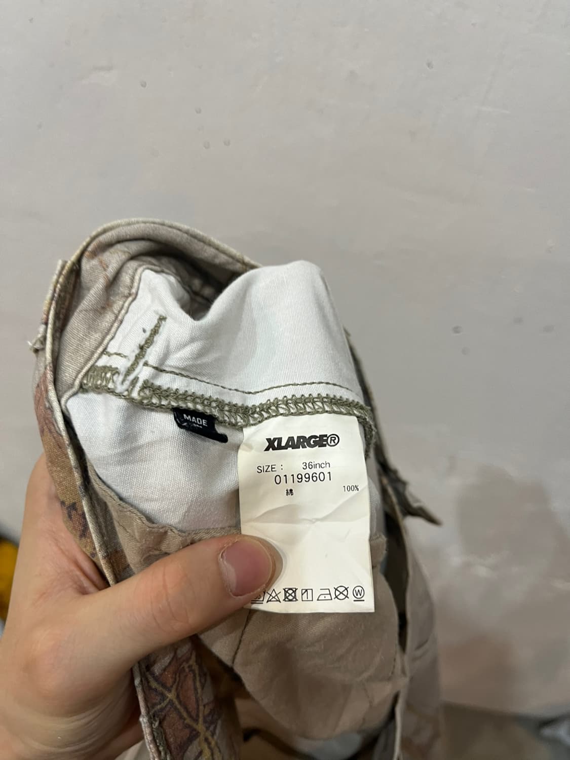 XLARGE 엑스라지 리얼트리 팬츠  상품이미지8