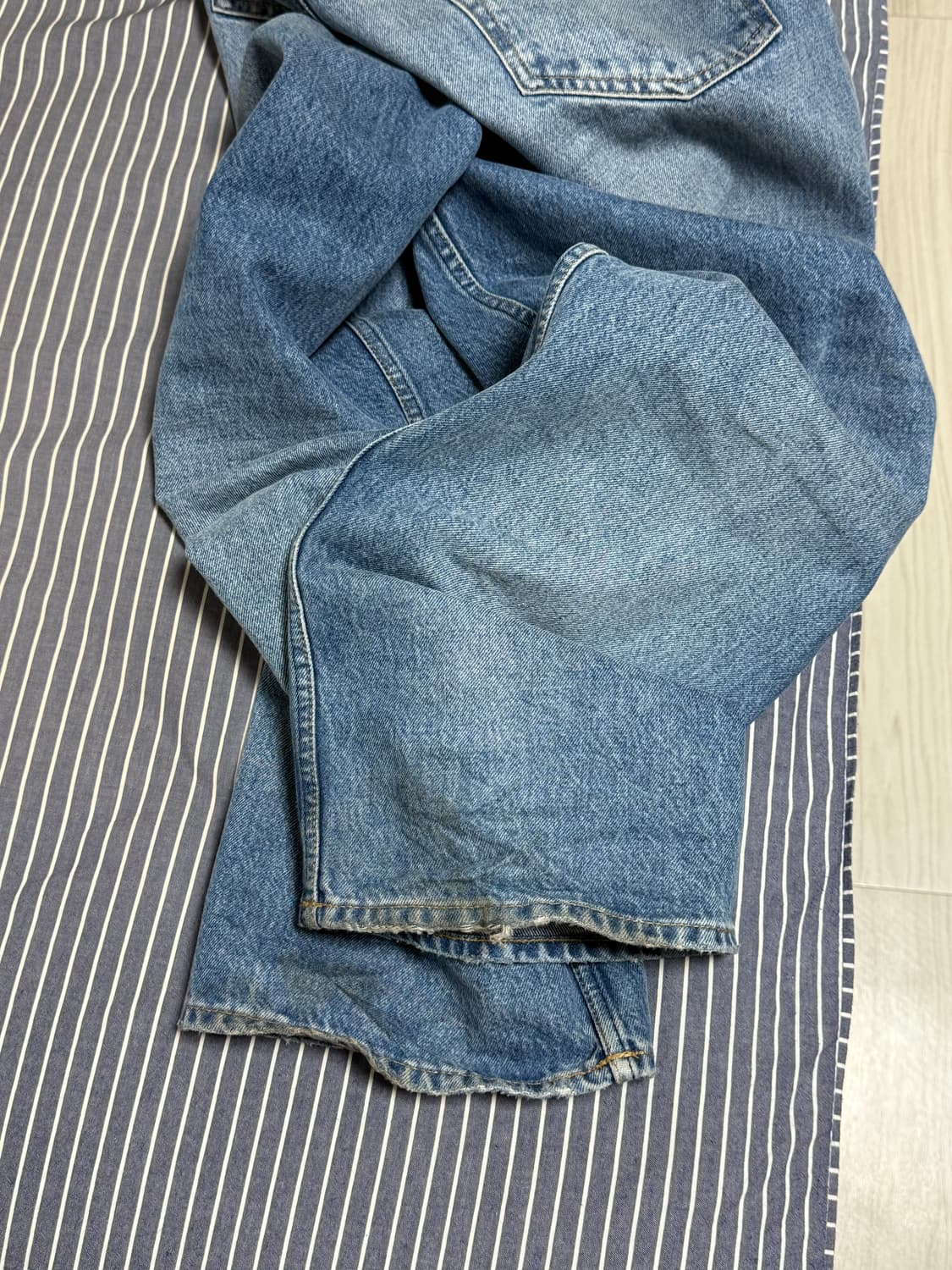 선플라워 루즈드 데님 natural vintage 32 32 상품이미지4