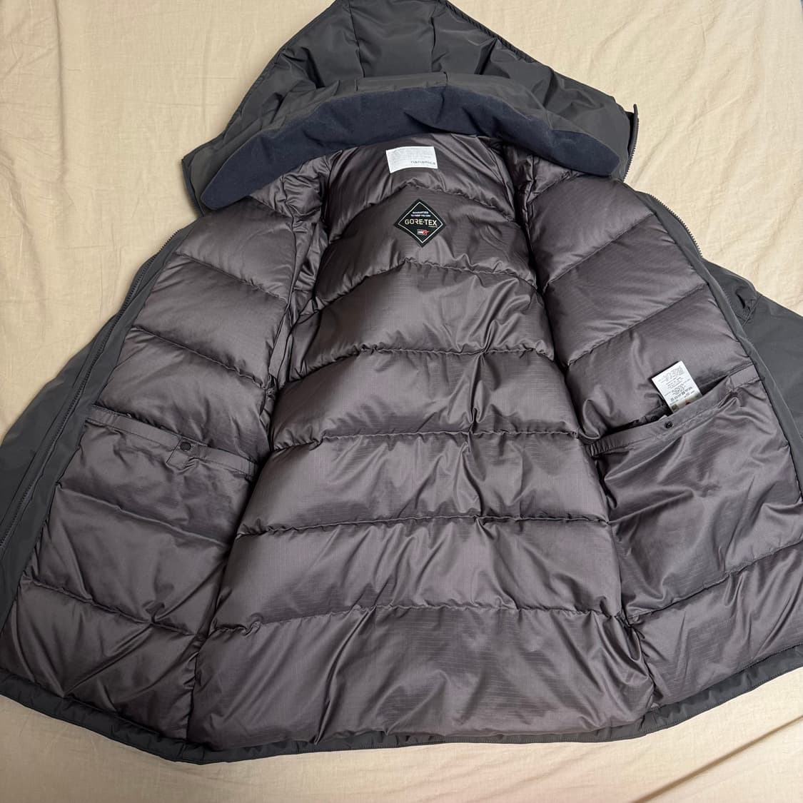 [M]나나미카 고어텍스 다운 그레이 상품이미지8