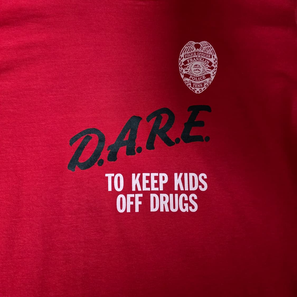 [XL] 90s 빈티지 DARE 티셔츠 레드 ver. 스크린스타 레드 상품이미지2