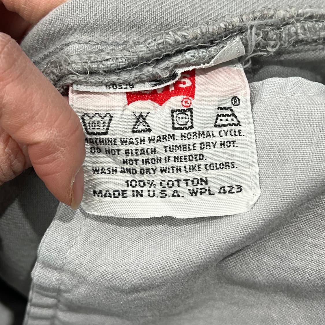 usa 리바이스 501 그레이 데님팬츠 s08863 상품이미지7