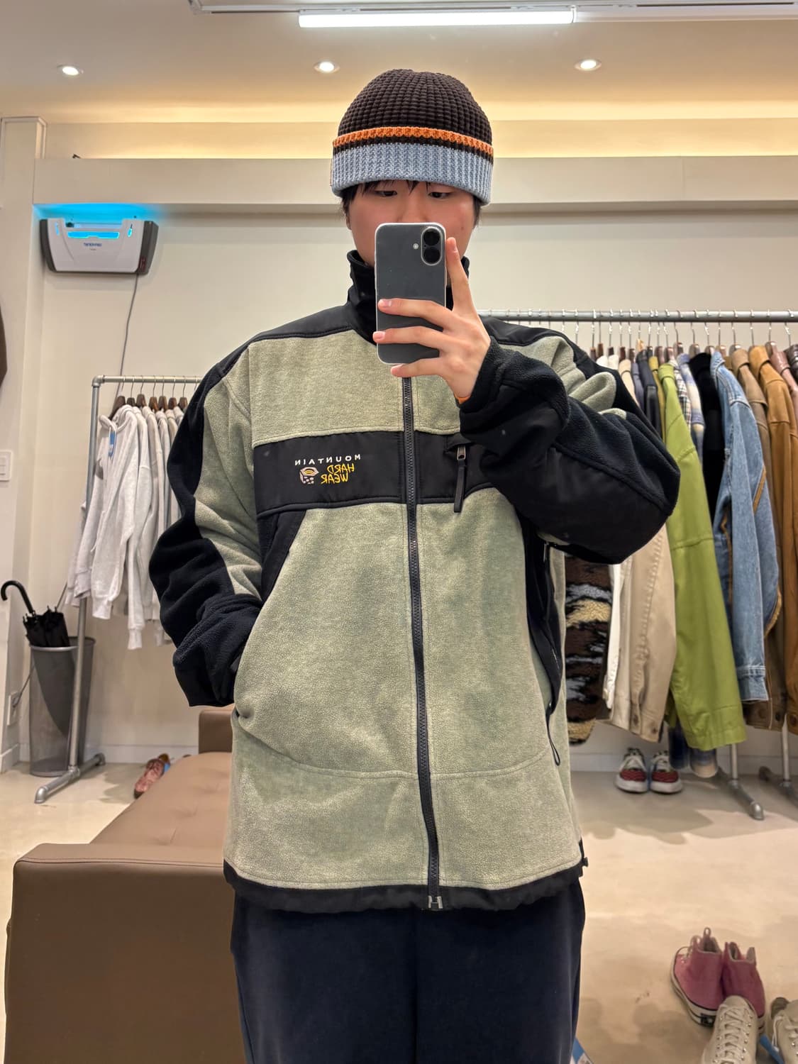 마운틴 하드웨어 하이브리드 플리스 집업 상품이미지9