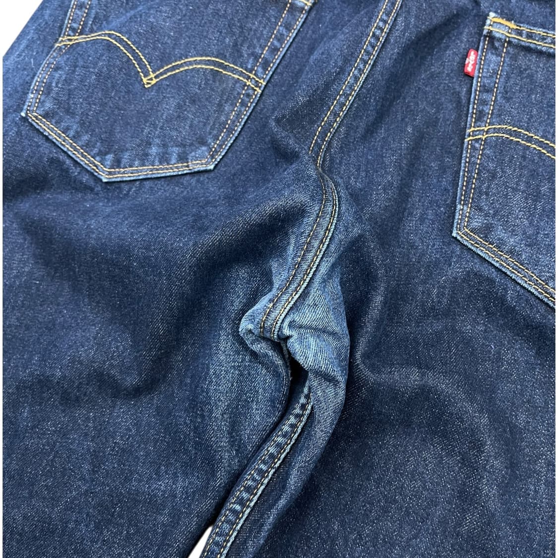리바이스 505 엘지 트윈스 커스텀 셀비지 데님 팬츠 상품이미지8