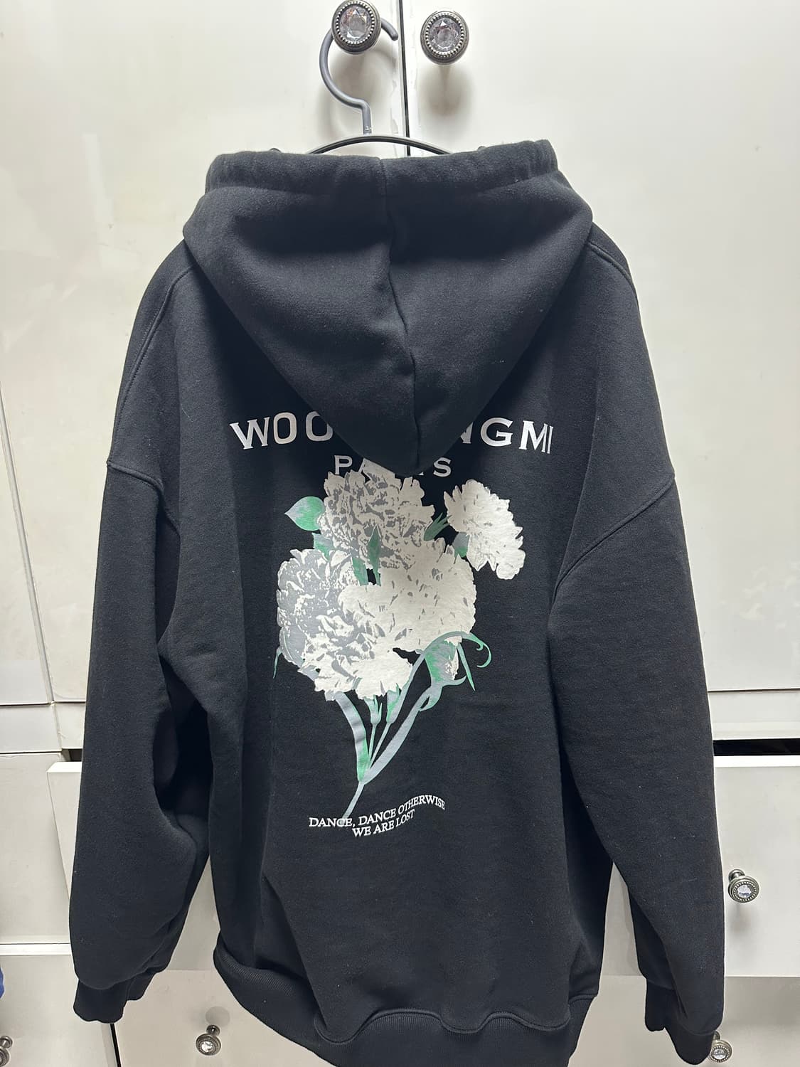 우영미 플라워 21ss 후드티 상품이미지1