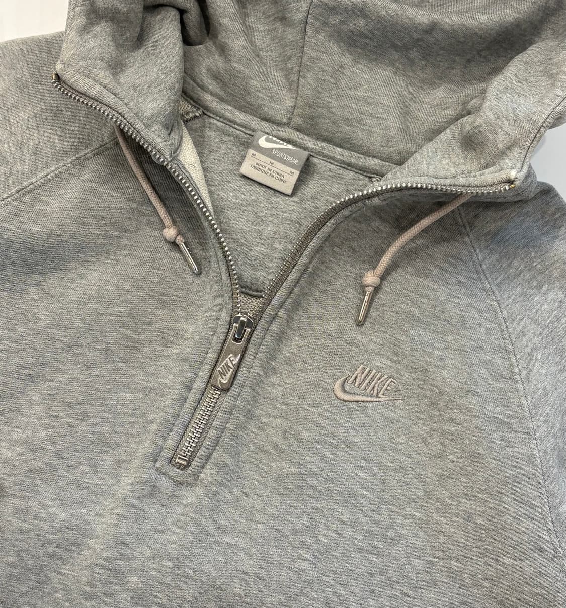 Nike 나이키 하프 집업 그레이 후드티 상품이미지2