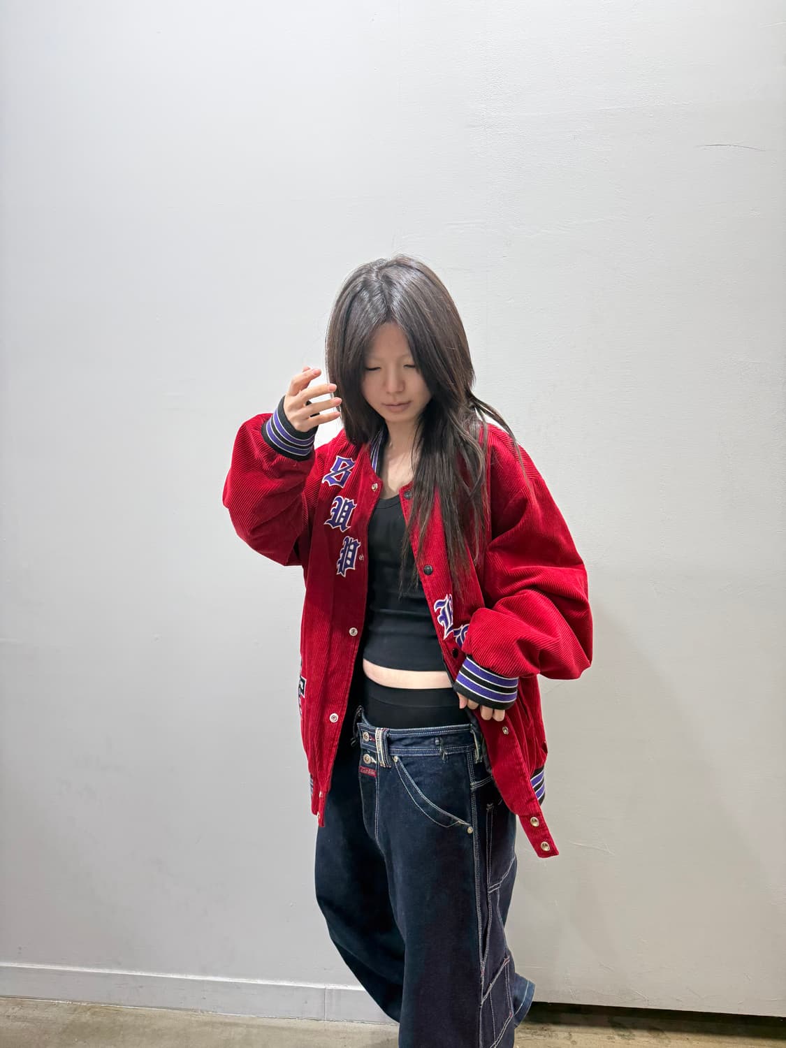 슈프림 올드 잉글리쉬 바시티 자켓 상품이미지2