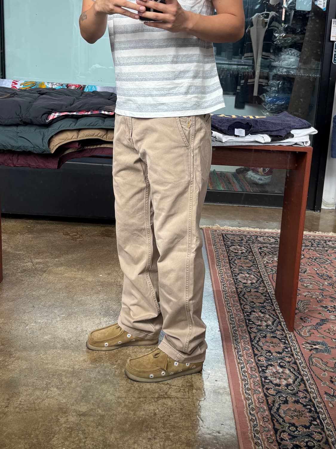 90-00s Edwin NV wide pants 상품이미지2